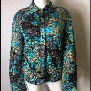 C.C.C Brand Size Medium Reversible Jacket ~ Stunner !! 🌺🌺